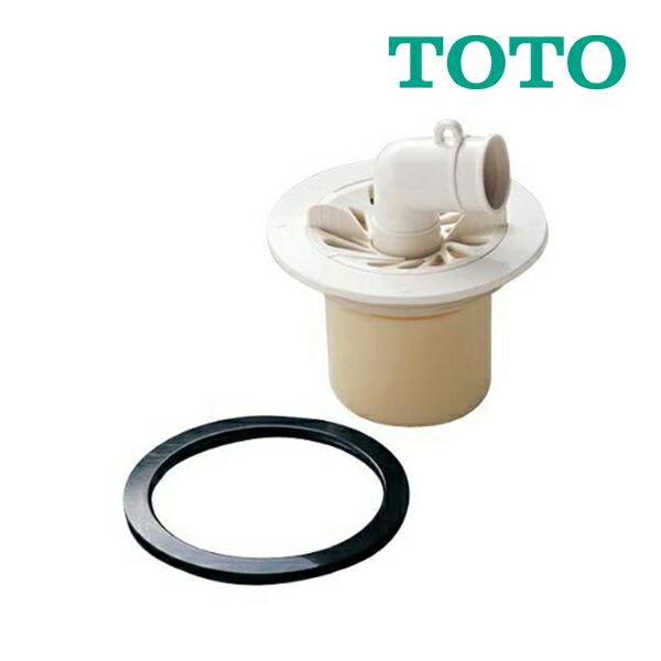 《在庫あり》◆15時迄出荷OK！TOTO【PJ003】ABS樹脂製取り替え用トラップユニット フランジ取付用アダプター・ホースバンド2個付き (旧品番 PJ2010SW)
