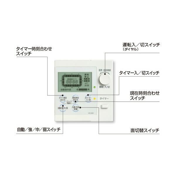 CORONA（コロナ） 部材【DFC-W03】床暖房・端末用リモコン〔FJ