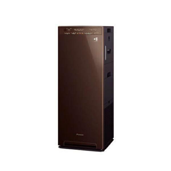 ●ダイキン 空気清浄機【ACK555A-T】ブラウン 加湿ストリーマ空気清浄機 適用床面積の目安〜25畳 ワイヤレスリモコン付 (旧品番 ACK55Z-T) ダイキン（DAIKIN） ○ダイキン 空気清浄機【ACK555A-T】ブラウン 加湿