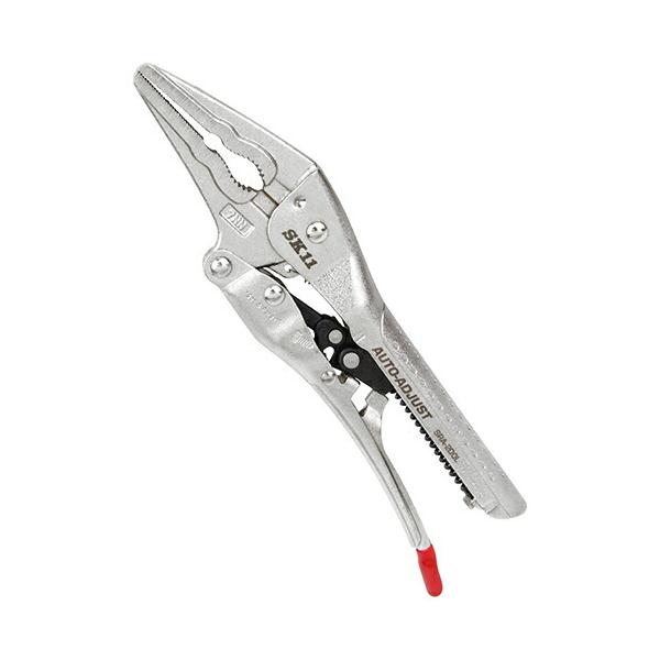 他サイト： ∀藤原産業 【SRA-200L】SK11 ロングNロッキングプライヤー (4977292244961)の商品画像
