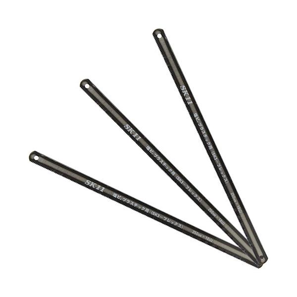 ∀藤原産業 【SK11 弦鋸の替刃 塩ビ用 18山 NO.5 SK-3F 3マイ】弦鋸の替刃 塩ビ・プラスチック用 (4977292104647)