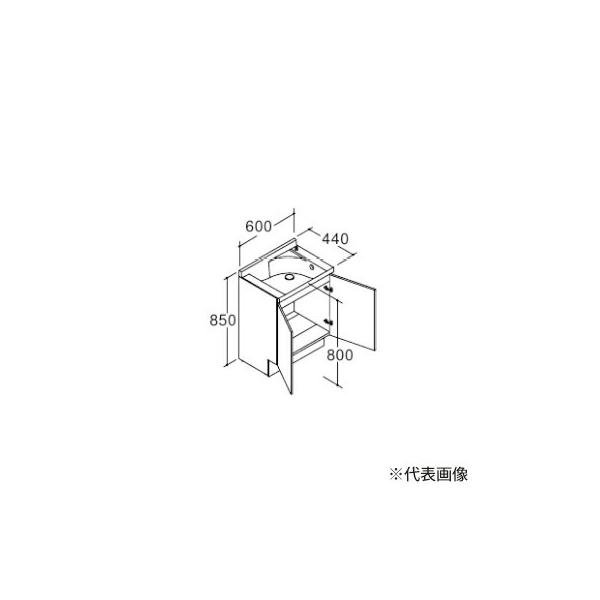 INAX/LIXIL yNSV1N-60W5Y(AM)zX^_[h GX^ ʉϑ{̂̂ {Ẽ^Cv ϑ ʔ F^Cv Ԍ600mm 󒍖2T