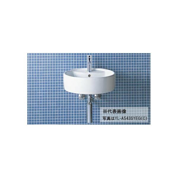 INAX/LIXIL サティス洗面器【YL-A543SYEB(C)】壁付式 シングルレバー