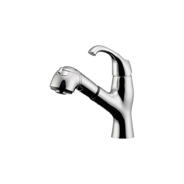カクダイ シングルレバー引出し混合栓 184-024 (水栓金具) 価格 カクダイ シングルレバー引出し混合栓 184-024 (水栓金具) 価格