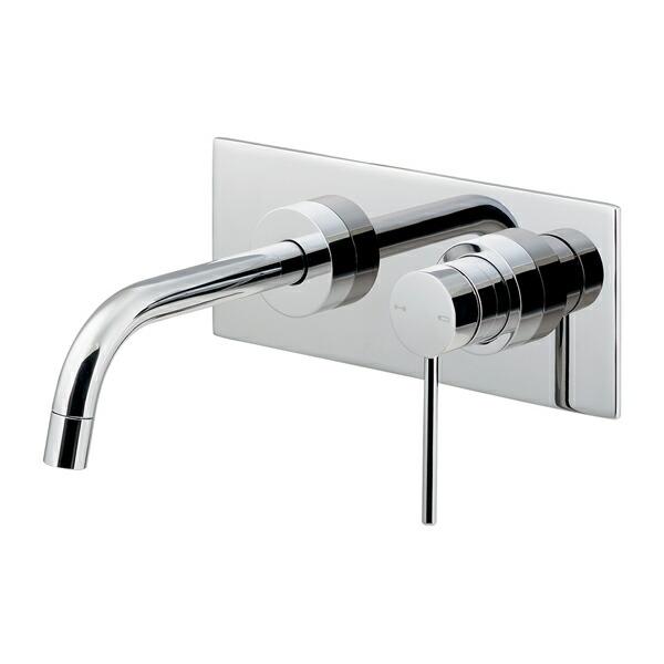 カクダイ 192-332 シングルレバー混合栓 壁付 キッチン 洗面所