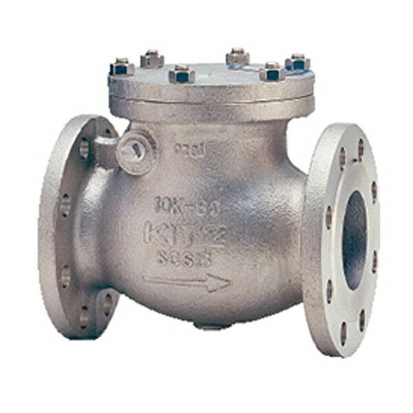 KITZ 10K ステンレス鋼製リフトチャッキ(フランジ形)