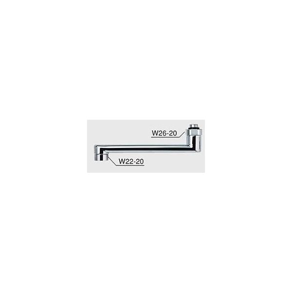 KVK 混合栓用ワイドパイプ13(1/2)用 240mm Z38324-24 (水栓金具