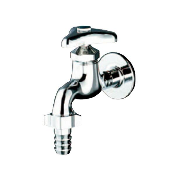 KVK 水栓金具【K4】カップリング付横水栓 (逆止弁なし)〔GA〕