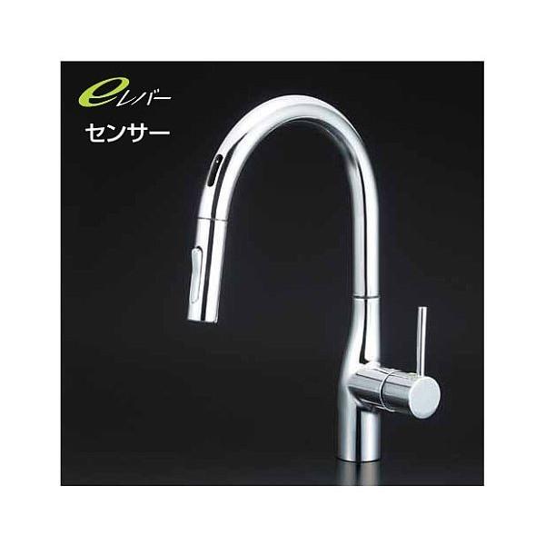 KVK センサー付グースネックシングルレバー式混合栓(eレバー KVK センサー付グースネックシングルレバー式混合栓(eレバー