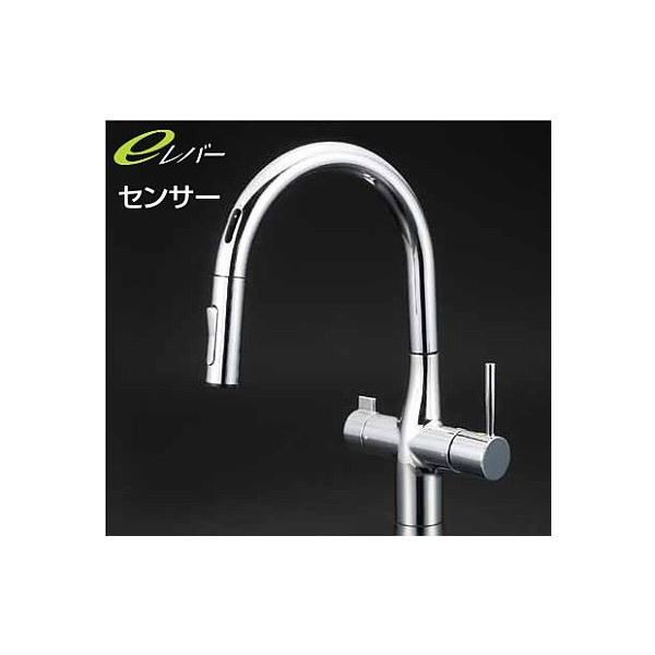 KVK ビルトイン浄水器用シングルシャワー付混合栓(センサー KVK ビルトイン浄水器用シングルシャワー付混合栓(センサー