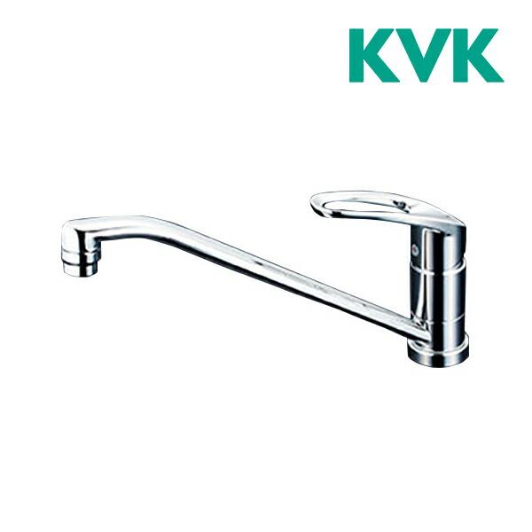 KVK 流し台用シングルレバー式混合栓 KM5011TR3 (水栓金具) 価格比較 