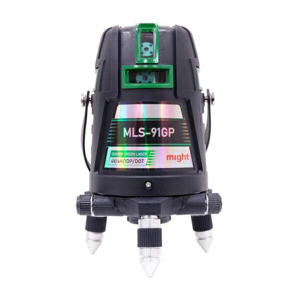 マイト工業 ○∂マイト工業 レーザー墨出し器【MLS-91GP-R】マイティ 