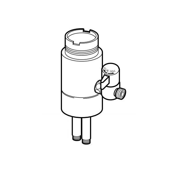 ナニワ製作所 【NSP-SSC7】浄水器・食器洗い乾燥機用分岐水栓 シングル