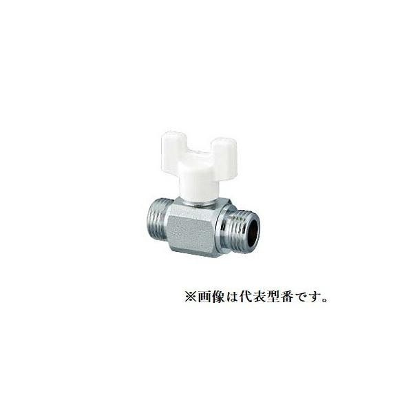 オンダ製作所 【AE7-13M】ボールバルブ AE7型 Gねじ×Gねじ メッキ付 呼び径1/2〔GA〕
