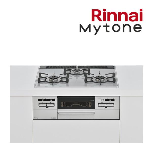 π●リンナイ 【RS31W35P49DVW】ガスビルトインコンロ ミストグレー Mytone(マイトーン) パールクリスタル 標準幅60cmタイプ ココットプレートなし〔HE〕 リンナイ（Rinnai） π○リンナイ 【RS31W35P49DVW】ガスビルトイン