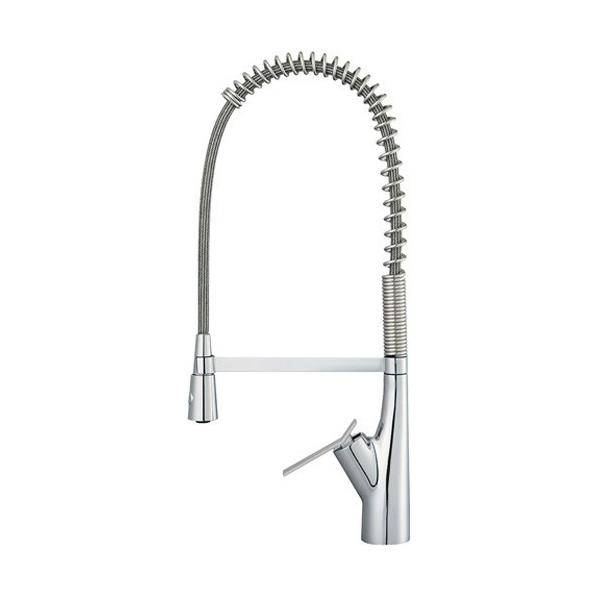 SANEI シングルワンホールスプレー混合栓 K8731JV-13 (水栓金具) 価格