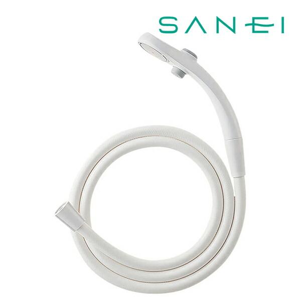 他サイト： 《在庫あり》◆15時迄出荷OK！三栄水栓/SANEI【PS323B-CTA-MW2】低水圧用ストップシャワーセットの商品画像