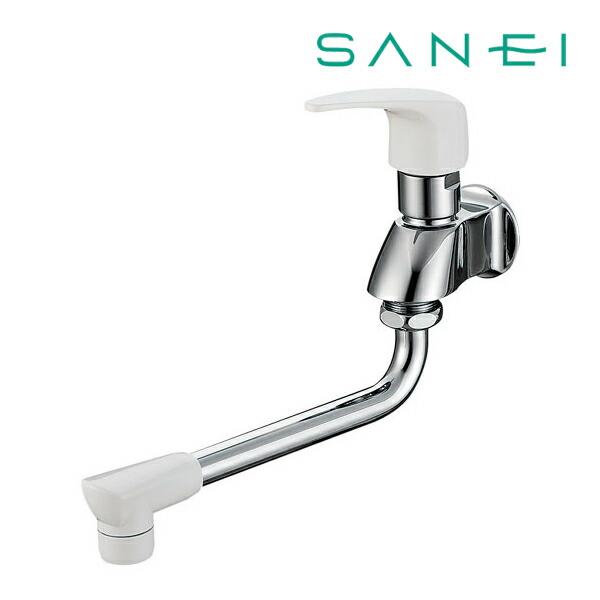 77%OFF!】 SANEI 厨房用立形上向自在水栓 4個セット バラ売り可能