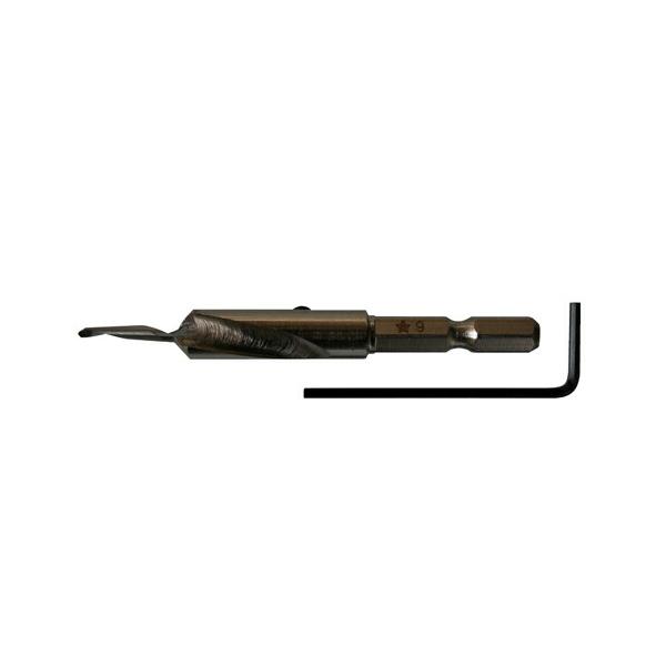 他サイト： ∀スターエム/STAR-M 【58S-3080】皿取錐 3X8 六角軸 (4962660033087)の商品画像