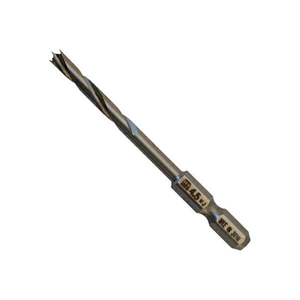 他サイト： ∀スターエム/STAR-M 【601-045】竹用ドリル 4.5mm 六角軸 (4962660601149)の商品画像