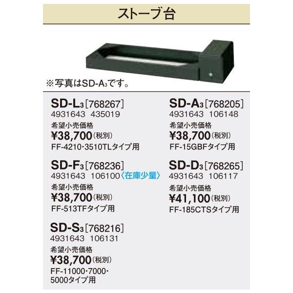 ���{(���T���|�b�g) ���ށySD-L3(775320)�z�X�g�[�u�� FF-4210�E3510TL�^�C�v�p�kEH�l