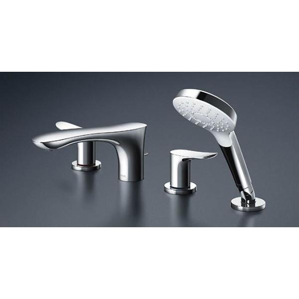 TOTO 台付2ハンドル混合水栓(埋込、整流、共用) TBG01202JA (水 TOTO 台付2ハンドル混合水栓(埋込、整流、共用) TBG01202JA (水