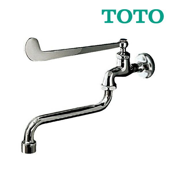 TOTO 《在庫あり》◇15時迄出荷OK！TOTO 水栓金具【T130AEQF13 C】横水 