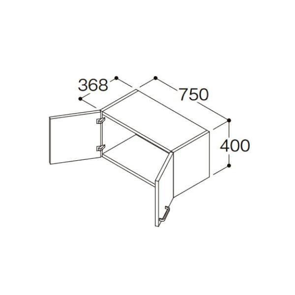 TOTO ʉϑyLWPB075ANA2zEH[Lrlbg VV[Y J[F~hNX Ԍ750mmkJBl