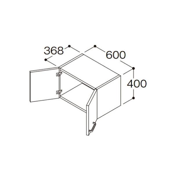 TOTO ʉϑyLWPB060ANA2AzEH[Lrlbg VV[Y J[FzCg Ԍ600mmkJBl