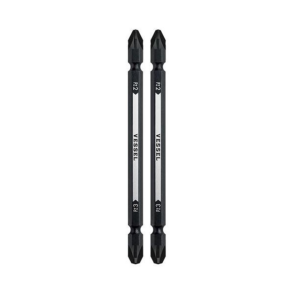 他サイト： ∀ベッセル/VESSEL 【PZ142311】両頭コンビビット 2本組 (PZ2/PZ3×110) 玄人魂 (4907587347084)の商品画像