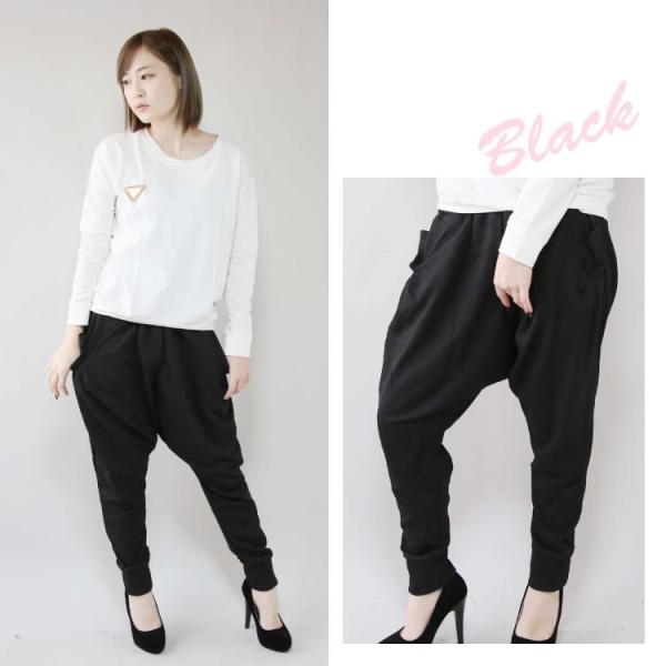 サルエル サルエルパンツ レディース きれいめ ダンス ロングパンツ 美脚 ポケット 無地 ウエストゴム ヨガ 黒 ブラック クロップドパンツ ワイドパンツ Buyee 日本代购平台 产品购物网站大全 Buyee一站式代购 Bot Online