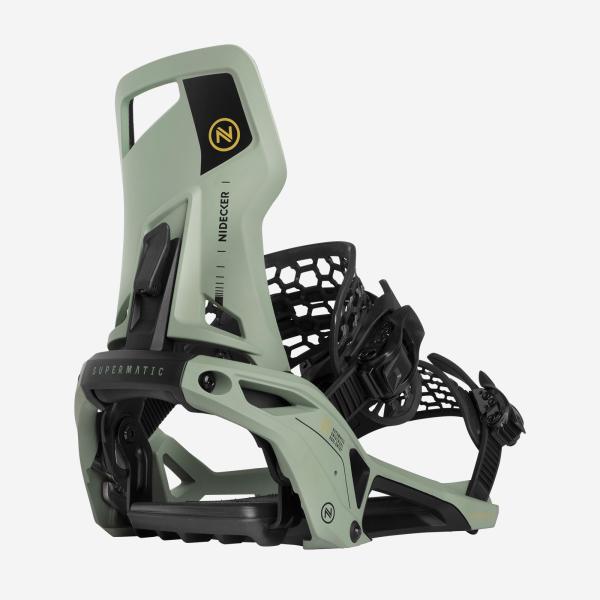 NIDECKER SUPERMATIC ビンディングM 24-25 オリーブ NIDECKER（ナイデッカー） 23/24 NIDECKER SUPERMATIC スーパー