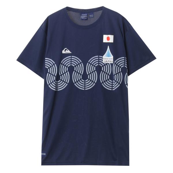 QUIKSILVER クイックシルバー●NAMINORI JAPAN TEAM REPLICA TEE●レプリカモデル