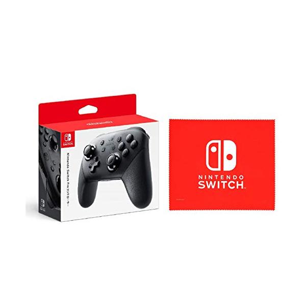 Nintendo Switch Proコントローラー マイクロファイバークロス付 Nintendo Switch Proコントローラー マイクロファイバークロス付