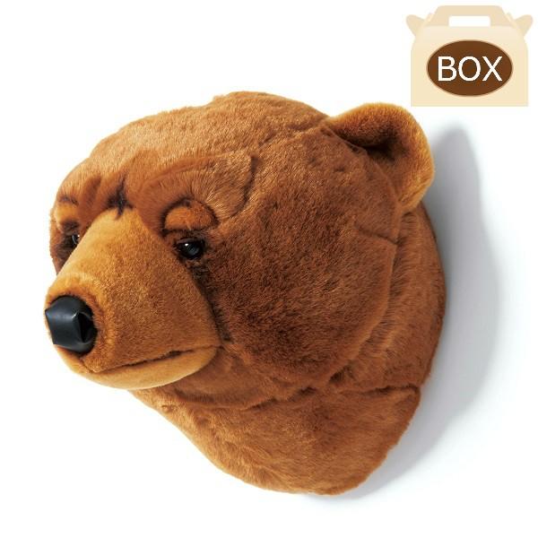 WILD&amp;SOFT(���C���h�A���h�\�t�g) �A�j�}���w�b�h �u���E�� �x�A BB21 ��p�{�b�N�X�t�� BIBIB&amp;Co(�r�r�u�A���h�R�[) Animal Head