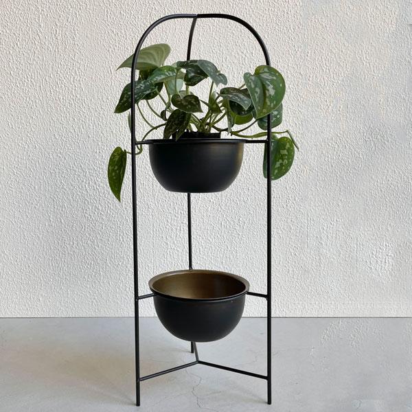 Clover クローバー ポットスタンド H50cm 鉢カバー 鉢 鉢ポット ポットスタンド アイアン スタンド アイアンフレーム おしゃれ Upstairs Outdoor Living 通販 Yahoo ショッピング