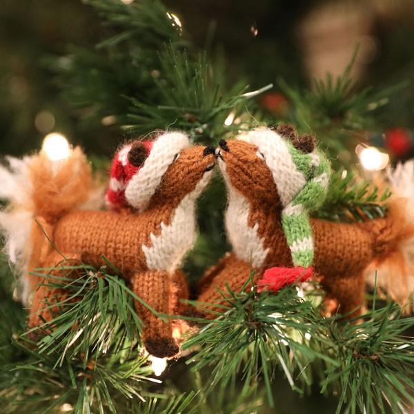 Melange(メランジェ) フォックスオーナメント 全3種 クリスマス