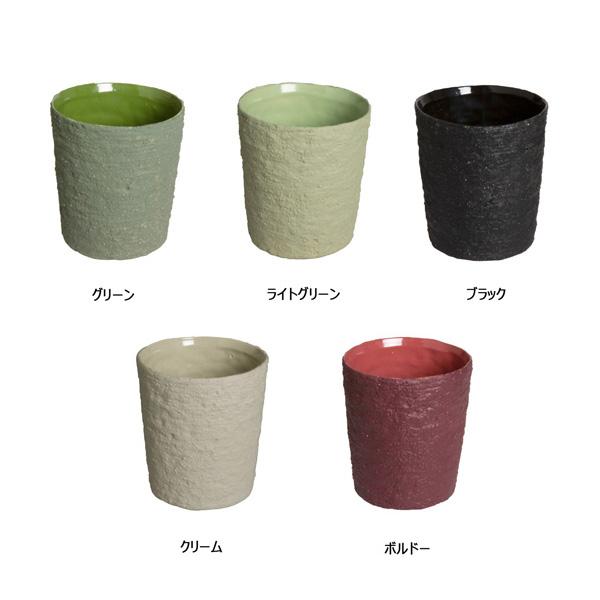 ガーデニング雑貨 プランターカバー ラウンドポット 陶器ポット インテリアグリーン シンプル モダン 室内ガーデニング ガーデニング用品 北欧 雑貨