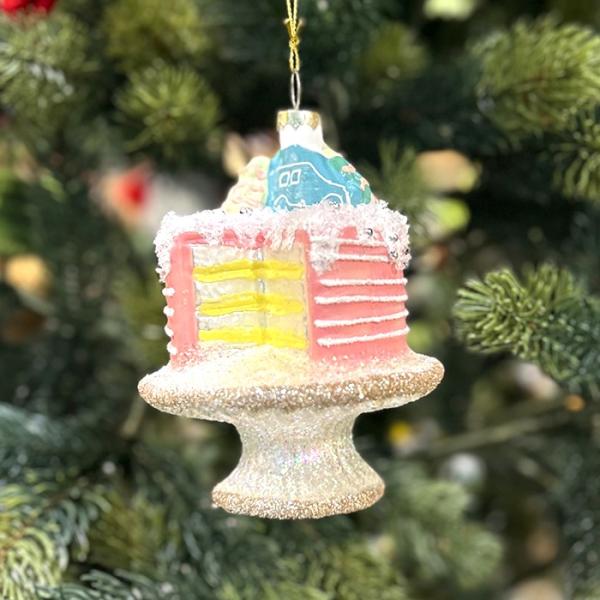 SHISHI(シシ) ガラスケーキ クリスマス オーナメント クリスマスツリー