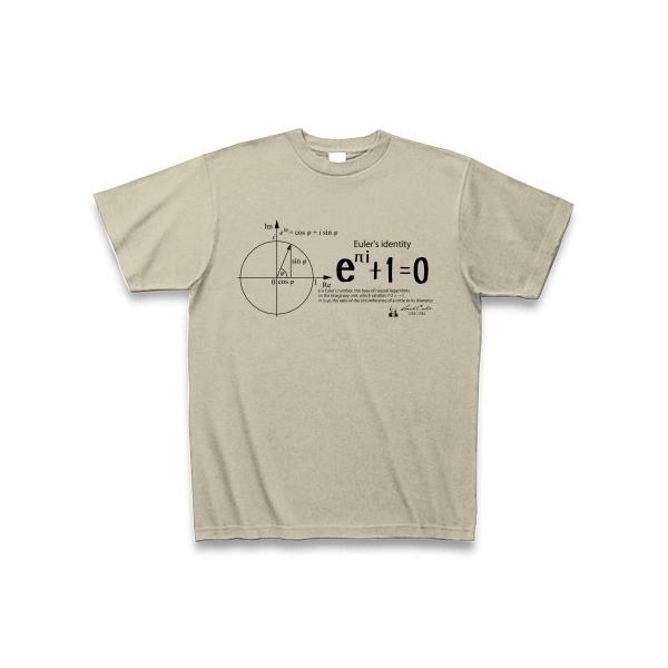 数学ｔシャツ オイラーの等式d 黒 学問 数式 科学 Clubt ヤフー店 通販 Yahoo ショッピング