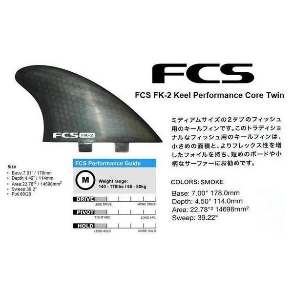 送料無料SALE FCS FK-2 PC TWINFIN SET (新品) : セモンクロワ - 通販