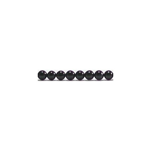 ブラックオニキス 丸玉 2mm A　　　※ 天然石ビーズ 天然石 パワーストーン 1粒売り バラ売り 1玉販売