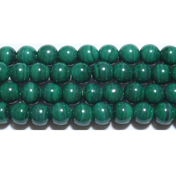 マラカイト 丸玉 4mm B　　　※ 天然石ビーズ 天然石 パワーストーン 1粒売り バラ売り 1玉販売