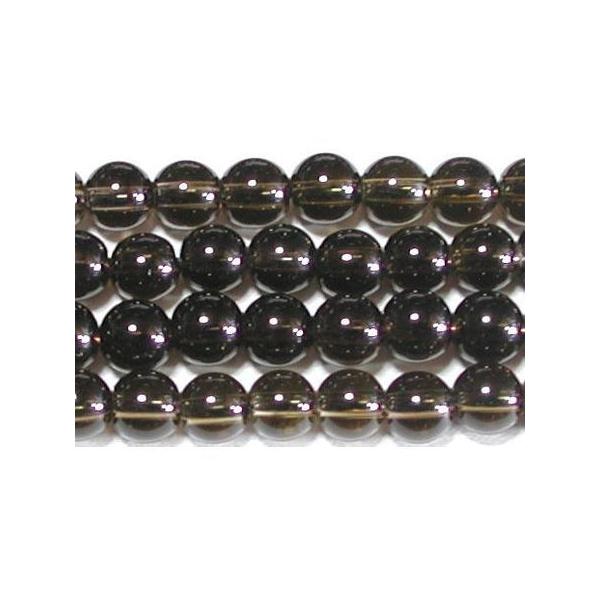 スモーキークォーツ 丸玉 6mm A　　　※ 天然石ビーズ 天然石 パワーストーン 1粒売り バラ売り 1玉販売