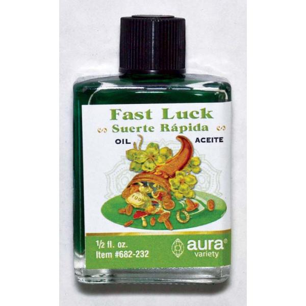 Fast Luck （オイル 4dram） [ファスト・ラック]　　　※ 魔術用品 儀式用品 おまじないグッズ 占いなど