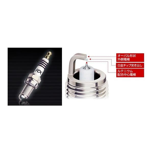 NGK [94915] *1台分4本セット* プレミアムRXプラグ BKR6ERX-11P