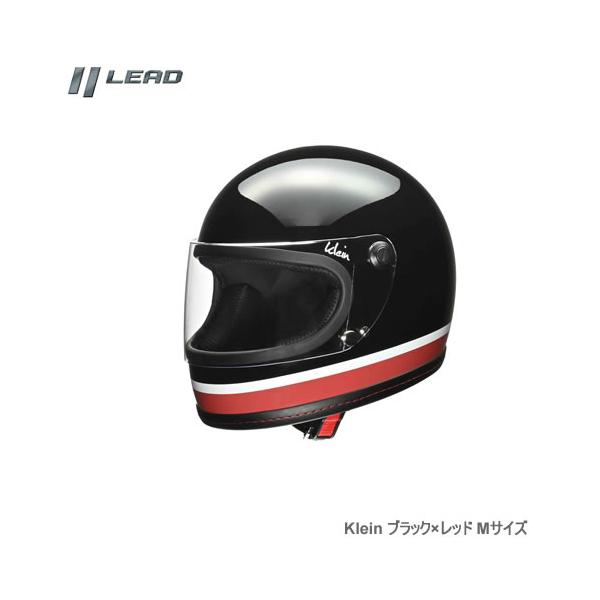 リード工業 LEAD Klein ブラック×レッド M (57〜58cm未満) レディース