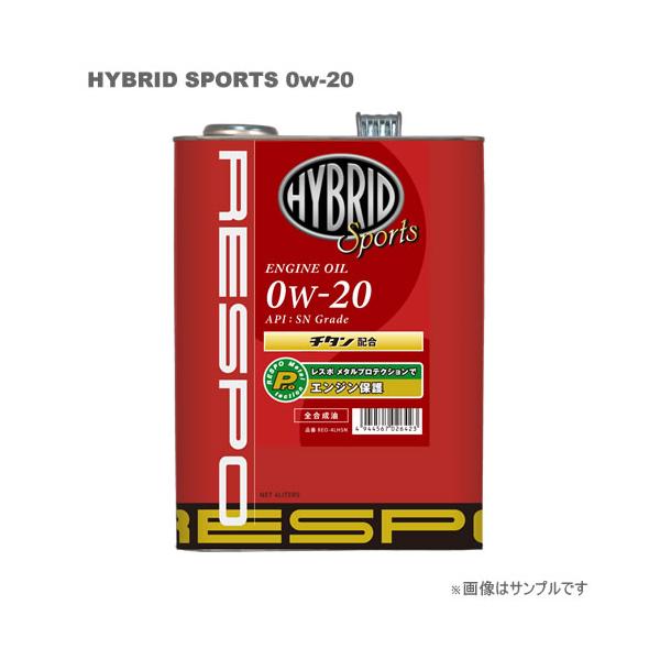 RESPOiX|j GWIC HYBRID Sports 0W-20 4L×6ʃZbg