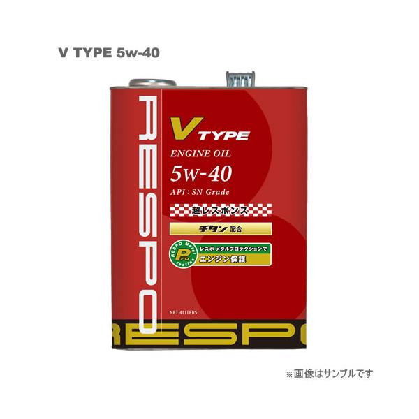 RESPOiX|j GWIC V-TYPE 5W-40 4L×6ʃZbg