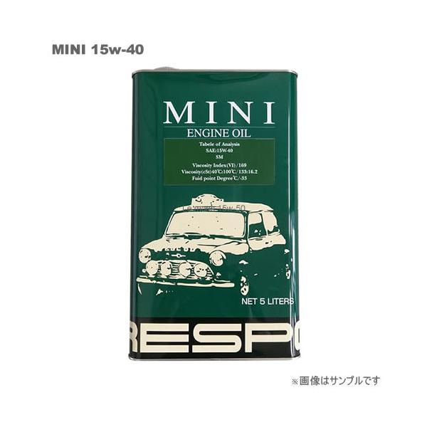 RESPOiX|j GWIC MINI 15W-40 5L×4ʃZbg